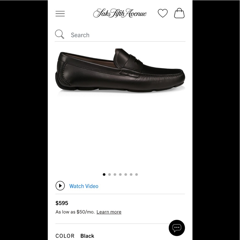 Mens Ferragamo loafers